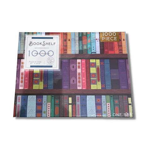 1000 Piece Puzzle - Bookshelf – Prunelle