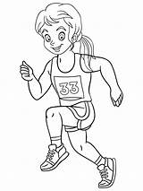 Frisbee Athlete Coloring Page  Free Printable Pages For Kids sketch template