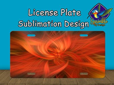 Sublimation License Plate designs, themes, templates and downloadable graphic elements on Dribbble