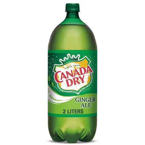 Canada Dry Ginger Ale Soda Pop, 2 L bottle - Walmart.com