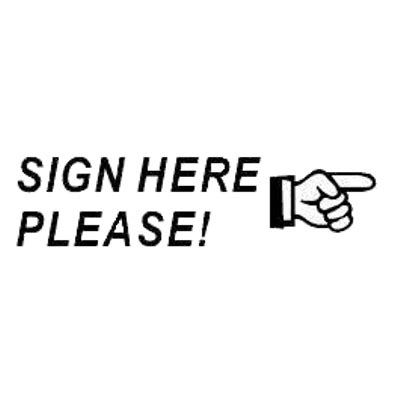 Sign Here Buttons transparent PNG images - StickPNG