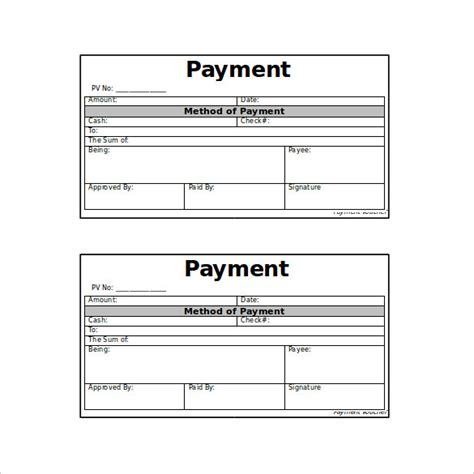 11+ Payment Coupon Templates – Free Sample, Example, Format Download ...