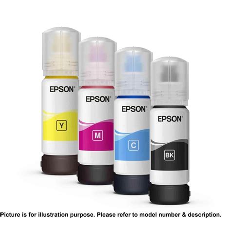 Epson Original 003 (BKCMY) Refill Ink Bottle L1110/L3110/L3150/L5190 V100 V200 V300 V400/100/200 ...