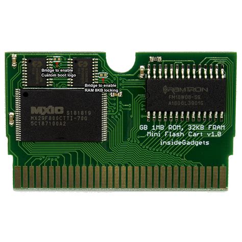 [Discontinued] Gameboy 1MB 32KB FRAM Mini Flash Cart (fits in a GBA cartridge for GBA/GBA SP ...