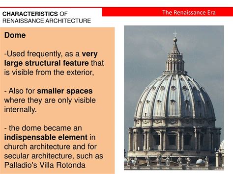 Renaissance Architecture Characteristics - Gloria Bernita