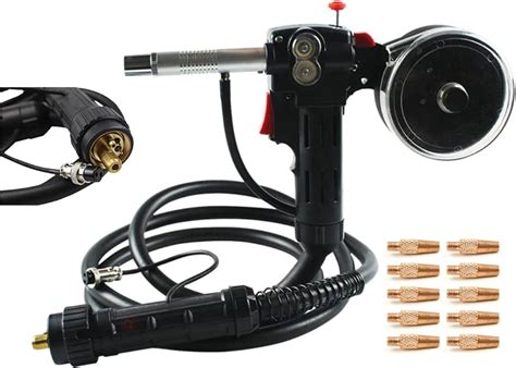 Techtongda Aluminum Spool Gun Fit Miller MillerMatic 140, 41% OFF