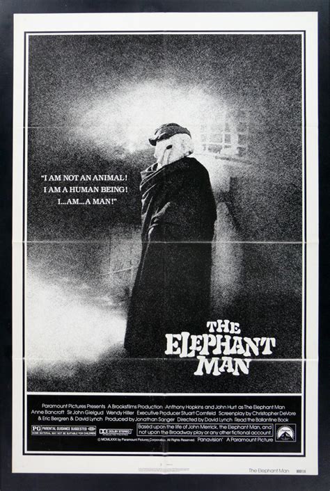 THE ELEPHANT MAN * 1SH ORIG MOVIE POSTER 1980 | eBay