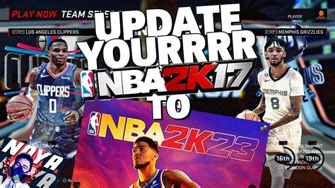 HOW TO UPDATE YOUR NBA 2K17 TO NBA 2K23 || UPDATE YOUR ROSTER, CF AND PORTRAIT - YouTube