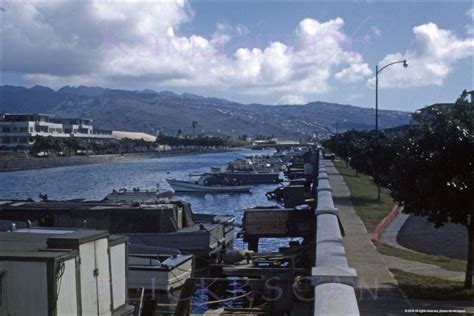 Ala Wai Canal Mauka View 1950s | Hawaii pictures, Honolulu photo ...