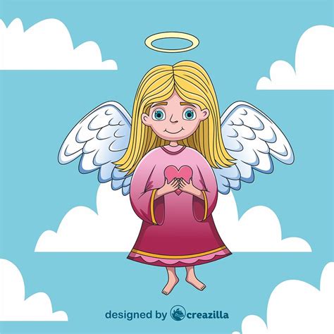 Christmas Angel vector. Free download. | Creazilla