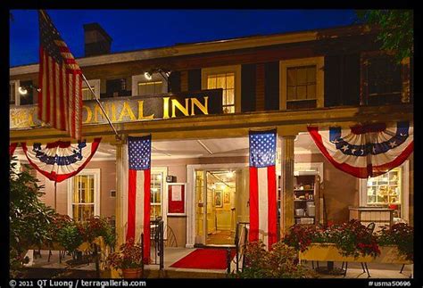 Picture/Photo: Colonial Inn restaurant at night, Concord. Massachussets, USA | Colonial house ...