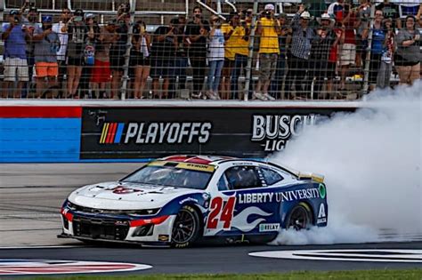 William Byron Survives Wild Final Laps to Win at Texas