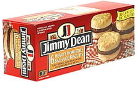 Jimmy Dean Sausage Biscuits - 18.6 oz, Nutrition Information | Innit