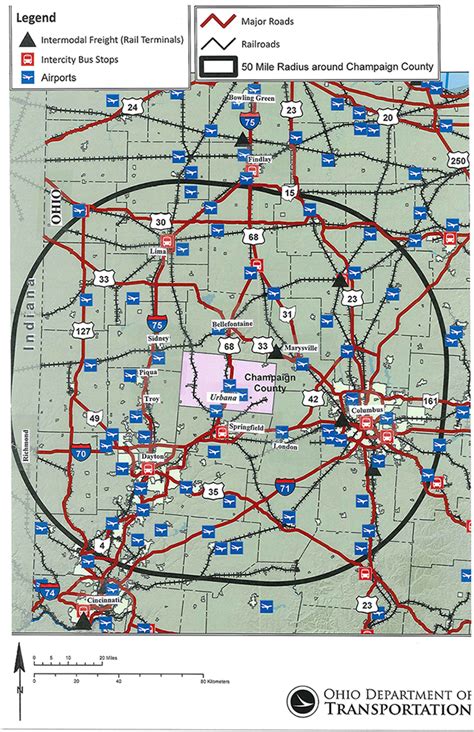 Champaign County, Ohio Maps and Information for Businesses - Champaign Economic Partnership ...