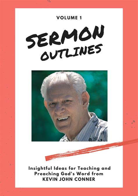 Sermon Outlines by Kevin Conner (Volume 1) – Kevin Conner