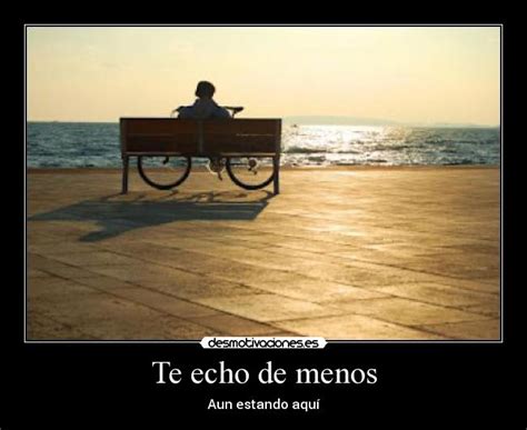 Te echo de menos | Desmotivaciones