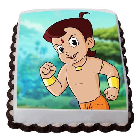 Chota Bheem Cake - RoMi Florist