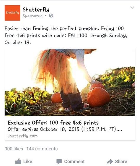 Shutterfly free prints!