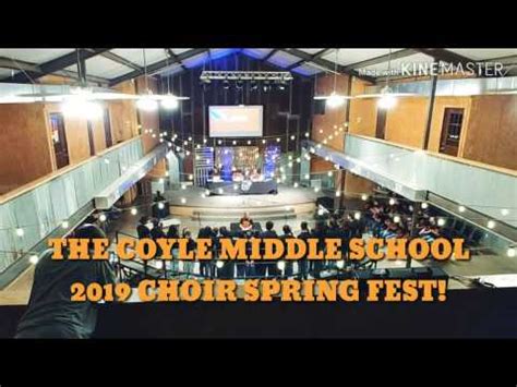 2019 Coyle Middle School Spring Fest! - YouTube