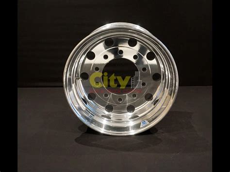 ALCOA 12.25X22.5 LVL1 SUPERSINGLE ZERO OFFSET ALLOY WHEEL for sale