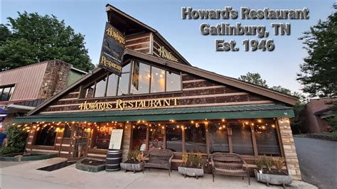 Howard's Restaurant - Gatlinburg's First Eatery - YouTube