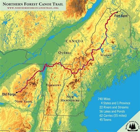 The Longest Canoe Trail In The Northeast Marks Its First Decade | Fort kent, Canoe, Maine hotels