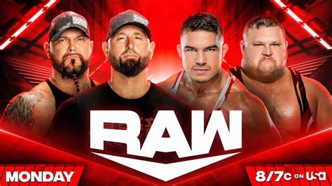 Tag Team Match Added To Monday's WWE Raw - WWE News, WWE Results, AEW ...