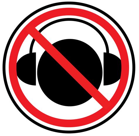 Headphones clipart sign, Headphones sign Transparent FREE for download on WebStockReview 2023