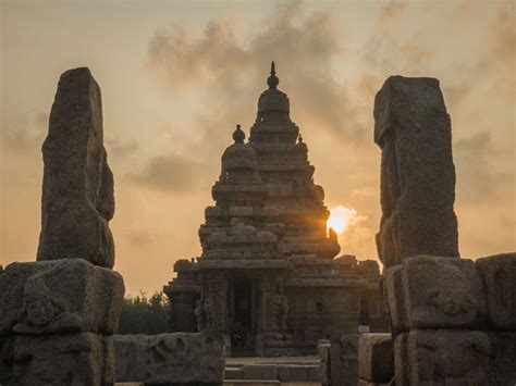 Shore Temple at Mahabalipuram - stunning poetry in stone