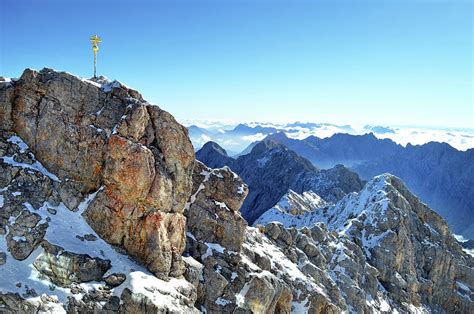 Zugspitze Summit Photograph by Douglas Taylor - Fine Art America