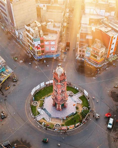 Clock Tower, Faisalabad, Pakistan - @junaedkhalid : r/CityPorn