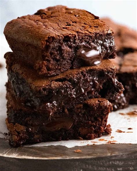 Easy Chocolate Brownies - best ever, super fudgy! | RecipeTin Eats