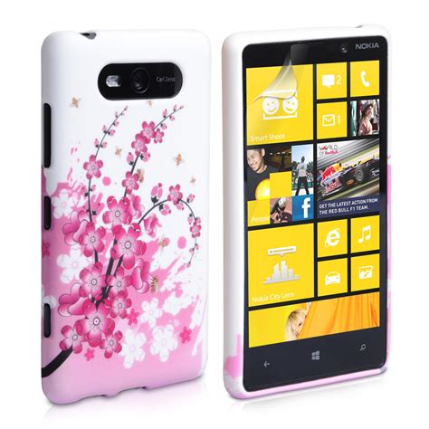 YouSave Accessories Nokia Lumia 820 Floral Bee Silicone Gel Case