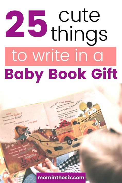 What to Write in a Baby Shower Book? 100+ Heartfelt Inscriptions That ...