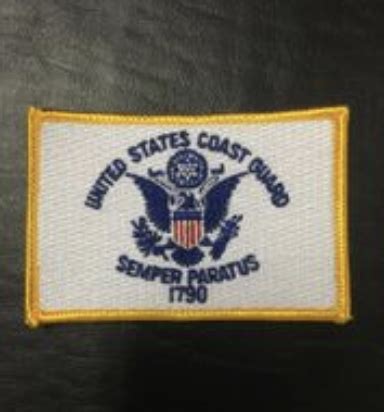 US Coast Guard Flag Patch