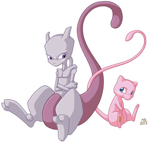 Mew and Mewtwo by Elmo-John on deviantART | Mew and mewtwo, Pokemon mew ...