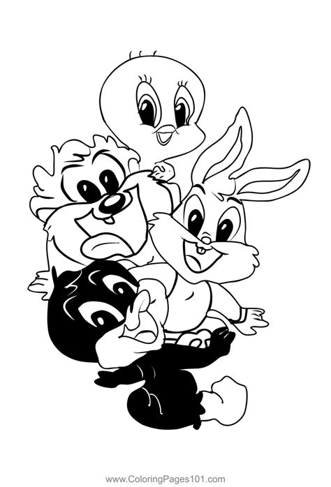 Baby Looney Tune Coloring Pages