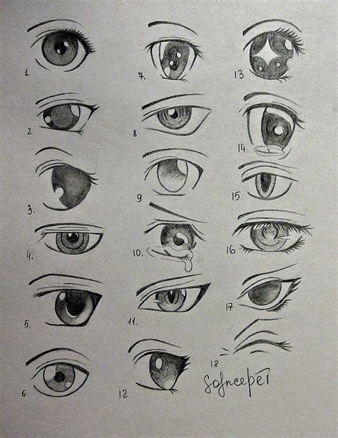 anime eyes.. by SolnceDei on DeviantArt