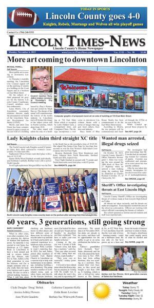 Page 1A | e-Edition | lincolntimesnews.com