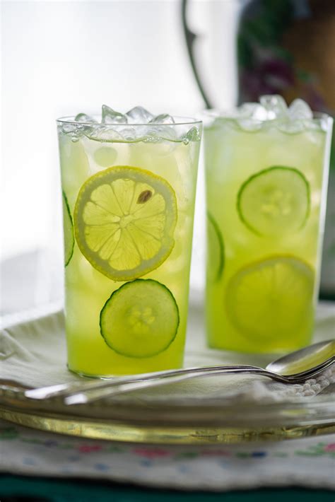 Fresh Cucumber Lemonade Recipe | Vintage Kitty