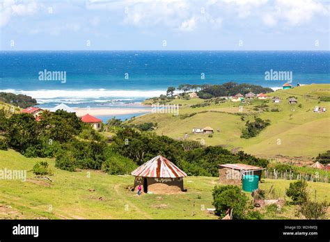 South Africa: the village of Nqileni in the Eastern Cape province Stock Photo - Alamy