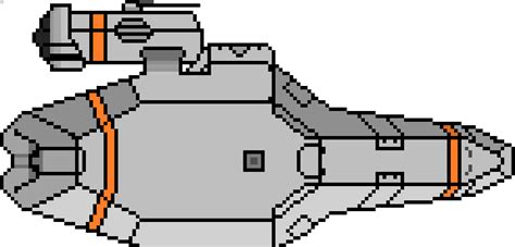 FTL Kestrel Ship | Pixel Art Maker