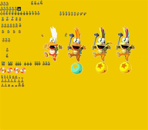 Lemmy koopa sprites by shadowsilverfox12 on DeviantArt