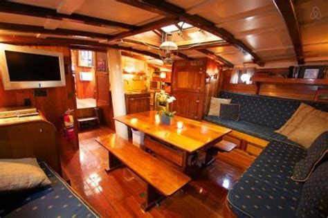 a simple life afloat: amazing grace schooner | Boat interior, Interior, Yacht interior