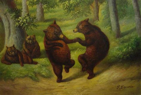 Dancing Bears Painting by William Holbrook Beard Reproduction | iPaintings.com