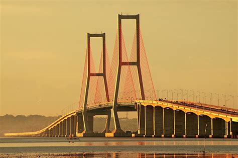 Suramadu Bridge Indonesia Stock Photo - Download Image Now - iStock