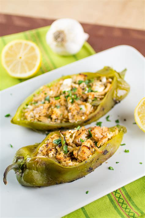 Chicken and Cheese Stuffed Anaheim Peppers - Recipe - Chili Pepper Madness