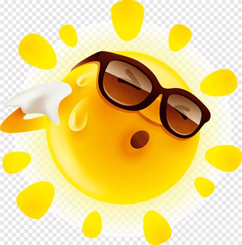 Sun illustration, Feeling, Cartoon sun, cartoon Character, food png ...