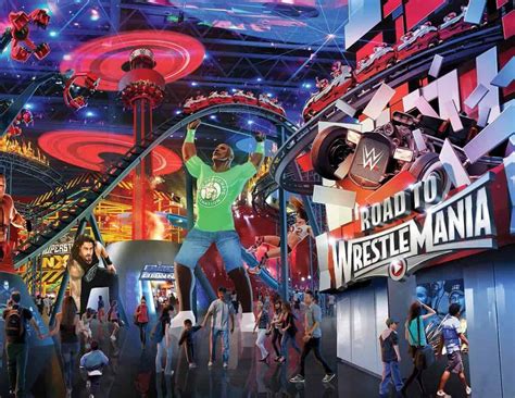 Concept Art For A WWE Theme Park. | Wrestlingfigs.com WWE Figure Forums