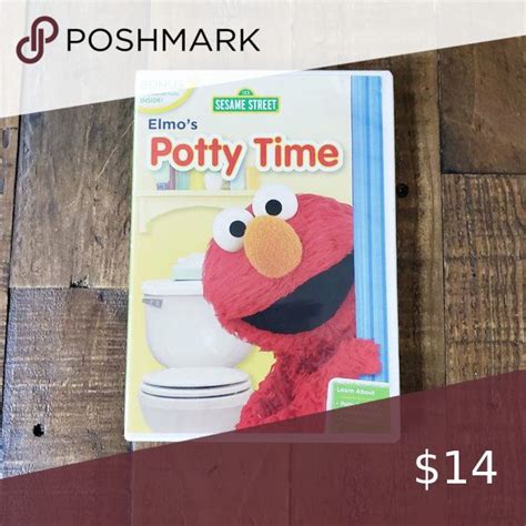 Sesame Street Elmo's Potty Time DVD | Elmos potty time, Elmo potty, Potty time